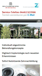 Mobile Screenshot of privatzahnklinik-koenig.de